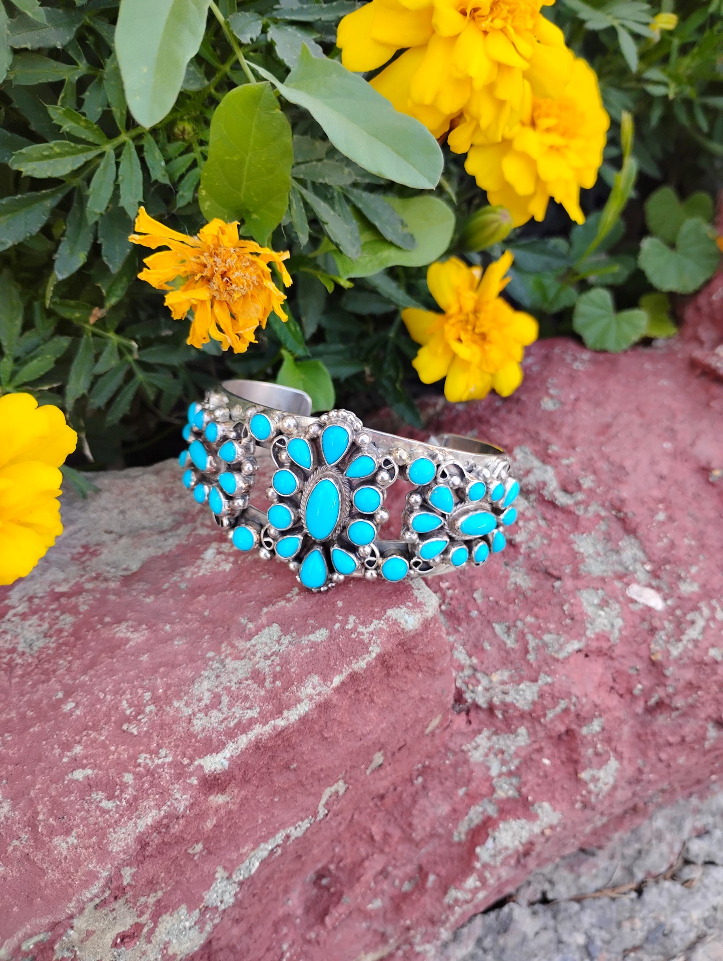 Elegant Sleeping Beauty and Sterling Silver Bracelet