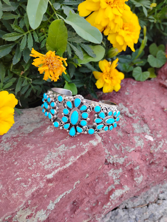 Elegant Sleeping Beauty and Sterling Silver Bracelet