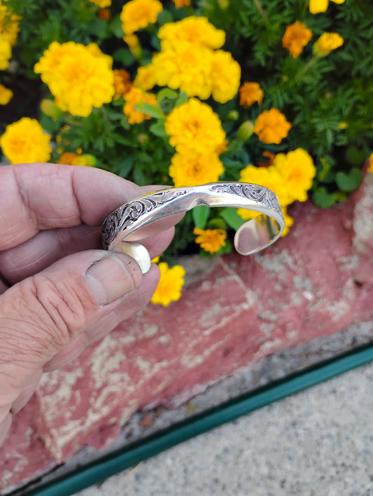 Sterling Silver Triangular Shaped Bracelet