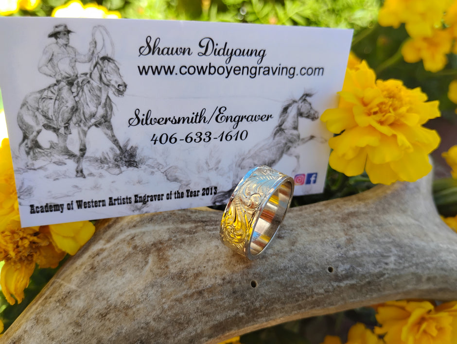 Handcrafted Rings - Custom Ranch Brand & Sterling Silver - My Store ...